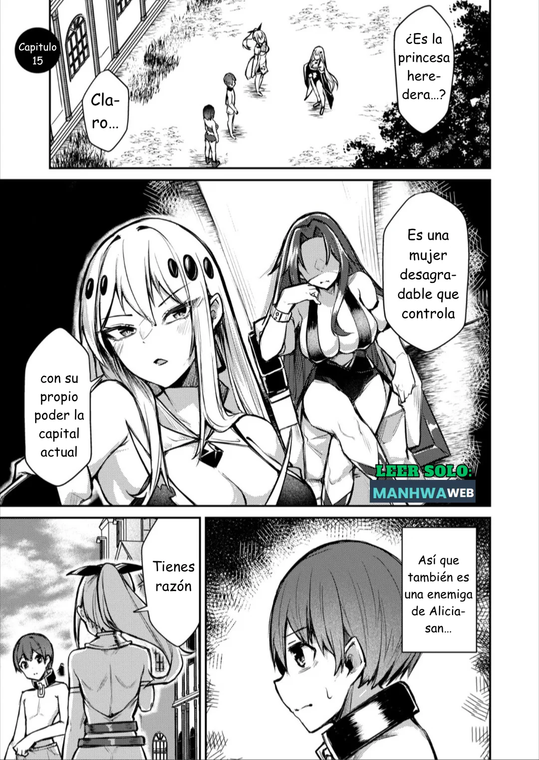 ¡Conquistando otro mundo con el poder del encanto absoluto! Proyecto Haren de castigo de mujeres arrogantes Capítulo 15 - Page 2