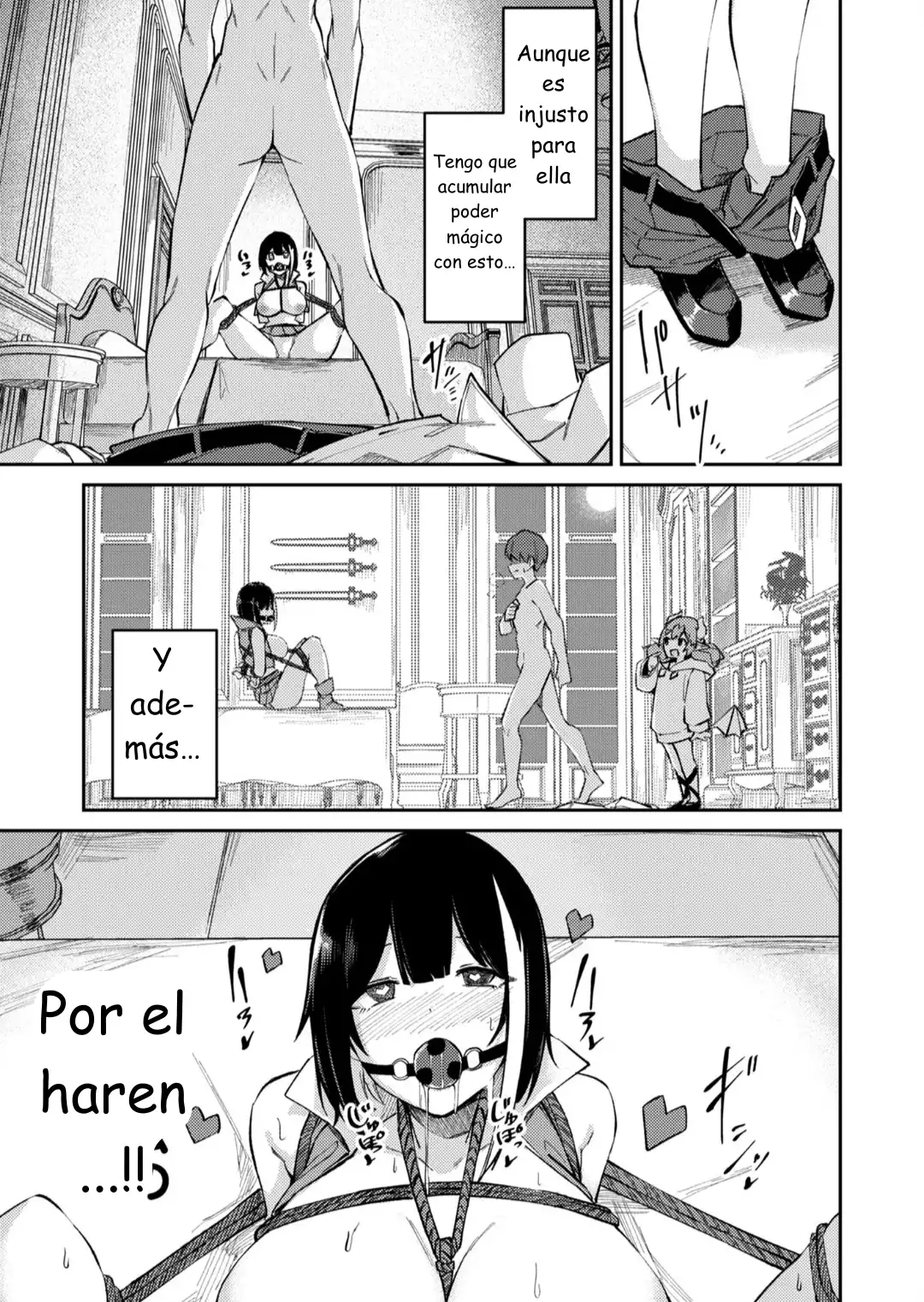 ¡Conquistando otro mundo con el poder del encanto absoluto! Proyecto Haren de castigo de mujeres arrogantes Capítulo 2 - Page 16