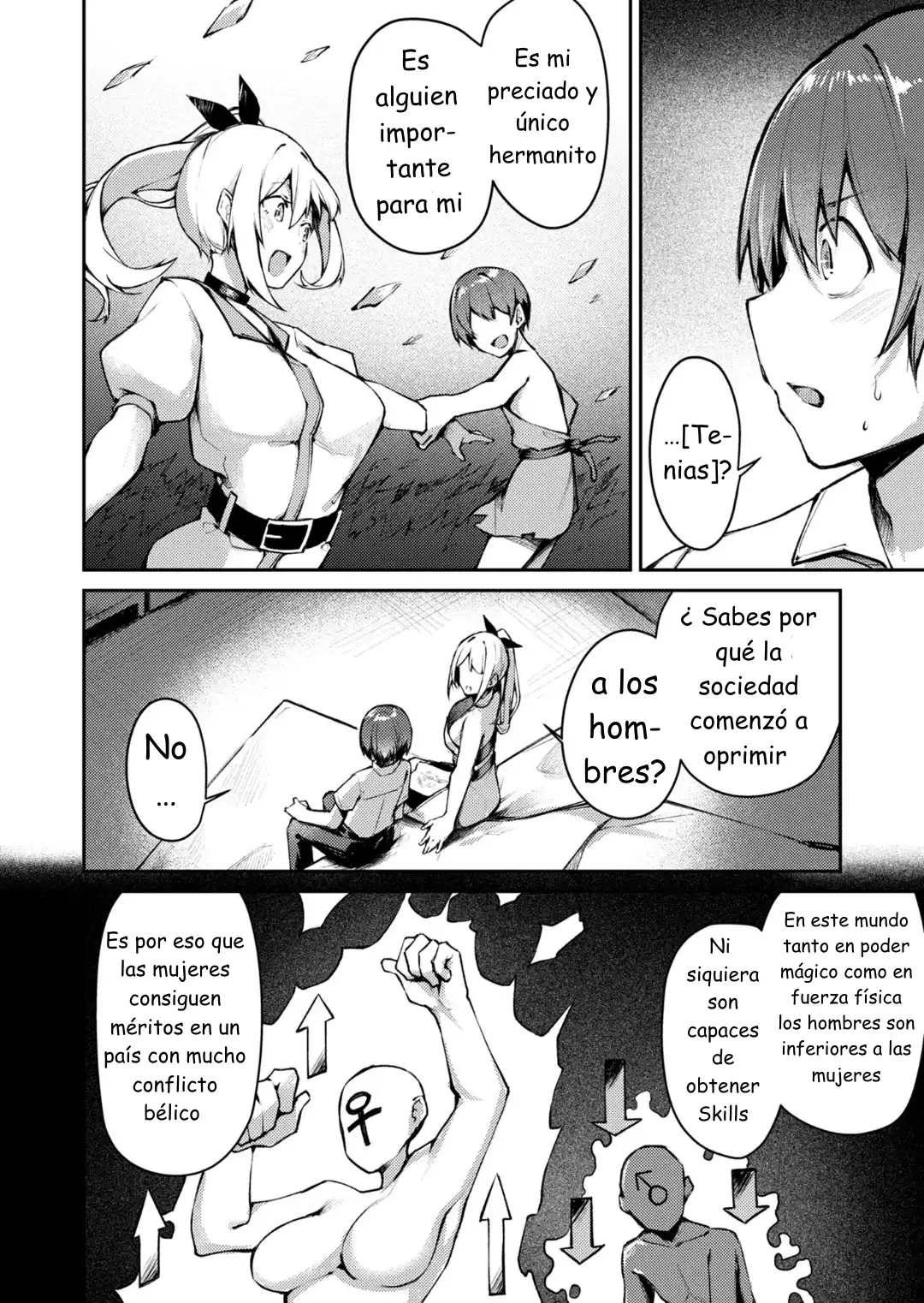 ¡Conquistando otro mundo con el poder del encanto absoluto! Proyecto Haren de castigo de mujeres arrogantes Capítulo 3 - Page 7