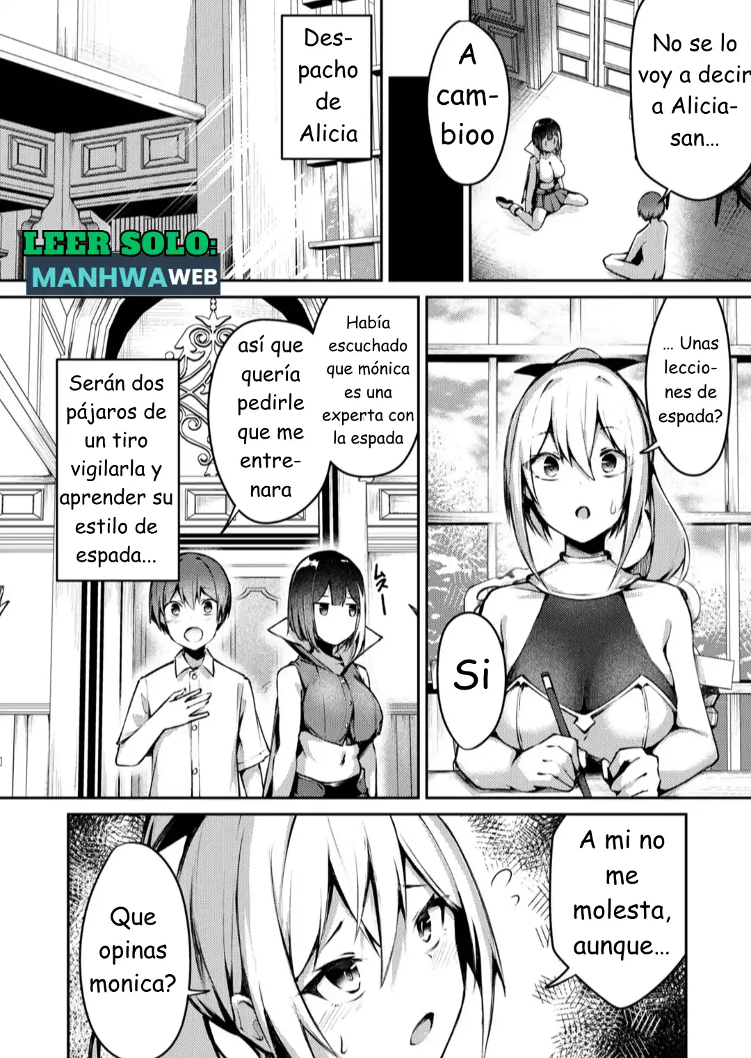 ¡Conquistando otro mundo con el poder del encanto absoluto! Proyecto Haren de castigo de mujeres arrogantes Capítulo 4 - Page 19