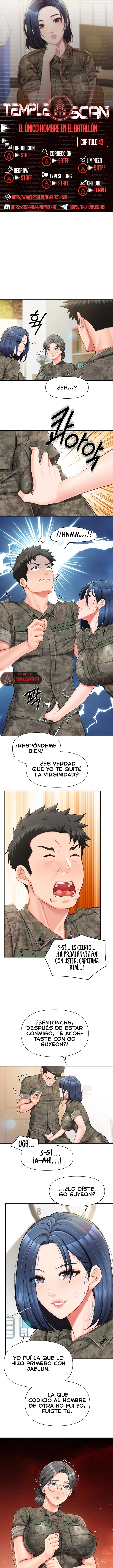 El único hombre en la unidad militar Capítulo 43 - Page 1