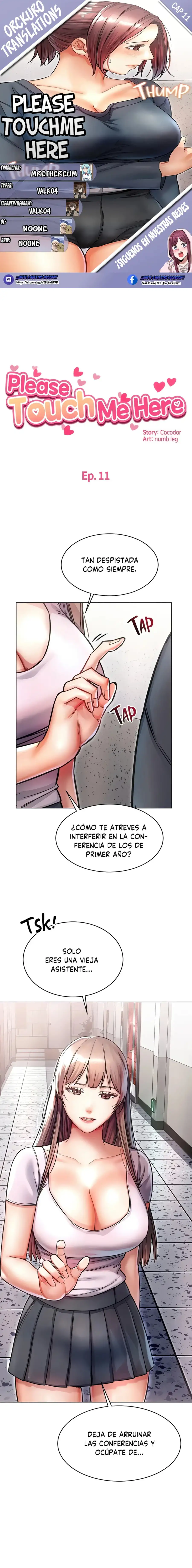Ahi ¿puedes tocarme? Capítulo 11 - Page 1