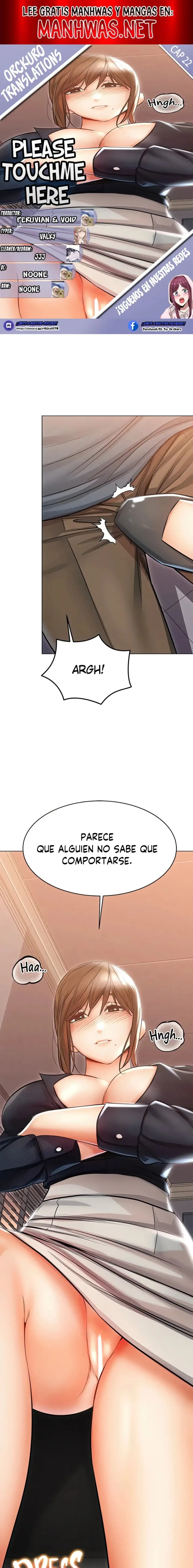 Ahi ¿puedes tocarme? Capítulo 22 - Page 1
