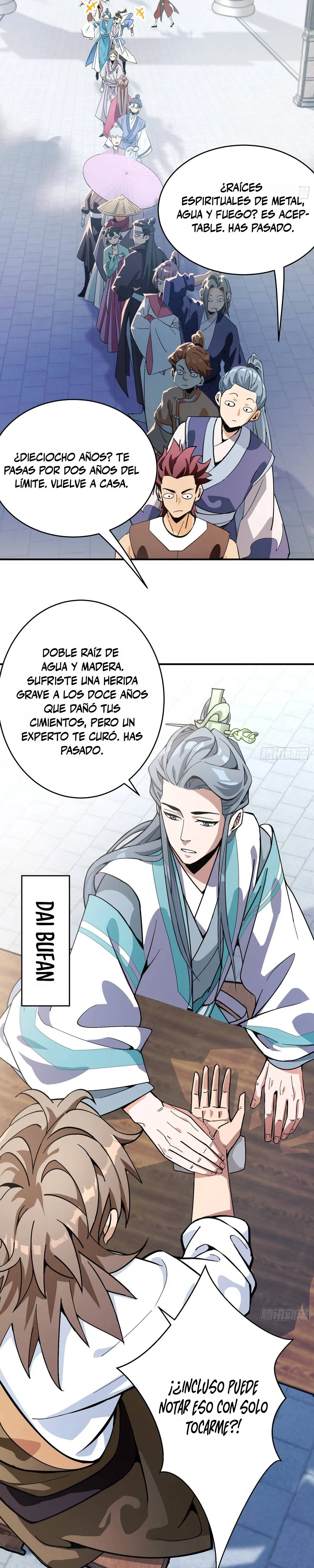 ¡Quien le dijo a ese loco que podía ser un cultivador! Capítulo 2 - Page 6