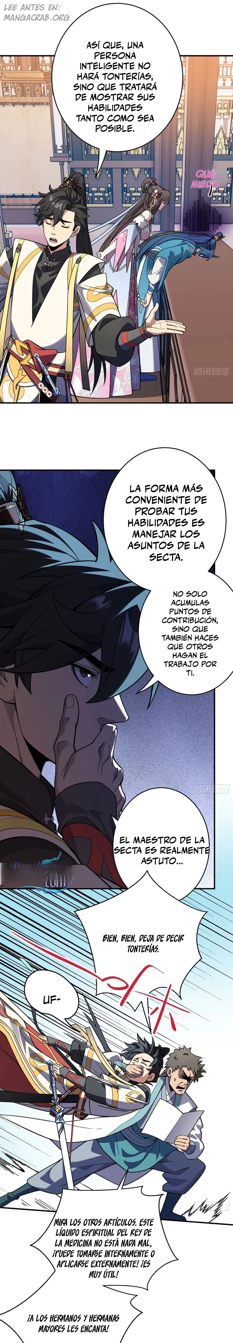 ¡Quien le dijo a ese loco que podía ser un cultivador! Capítulo 20 - Page 5