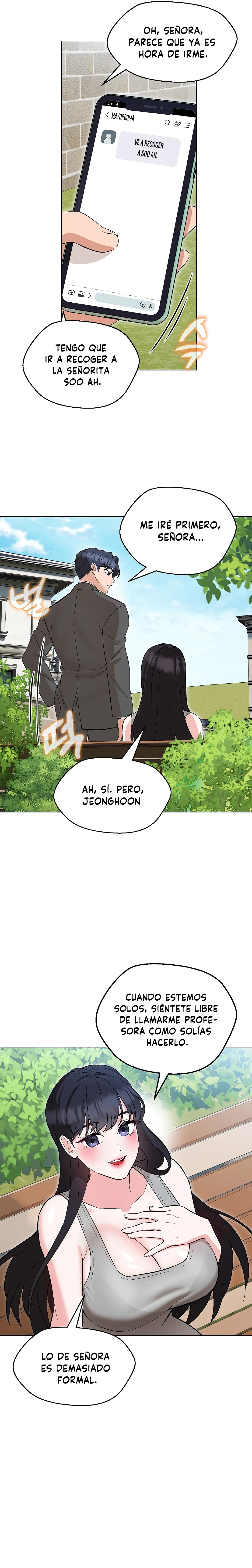 La señora de la casa fue mi profesora Capítulo 7 - Page 12