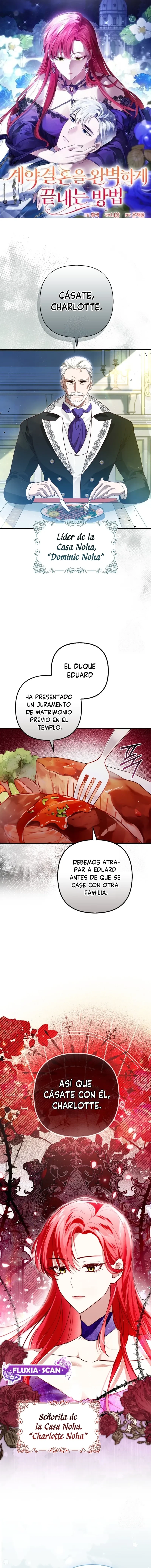 Cómo terminar un matrimonio por contrato de forma perfecta Capítulo 1 - Page 1
