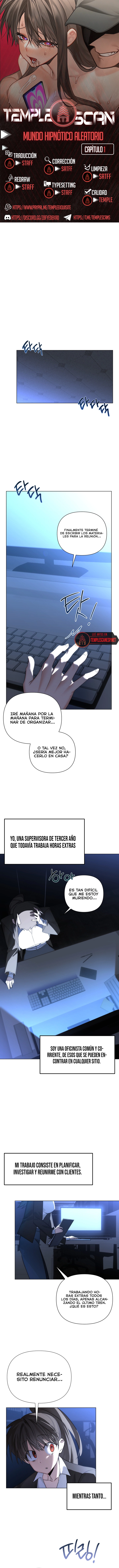 Mundo Hipnotico Aleatorio Capítulo 1 - Page 1