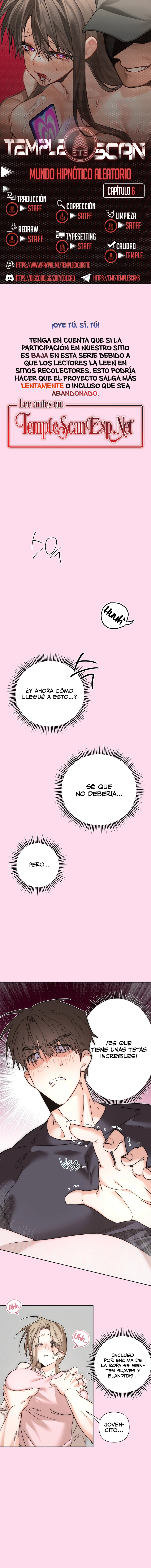 Mundo Hipnotico Aleatorio Capítulo 6 - Page 1
