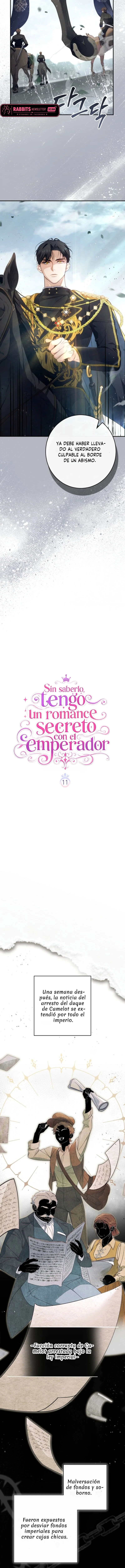 Sin saberlo, tengo un romance secreto con el emperador Capítulo 11 - Page 5