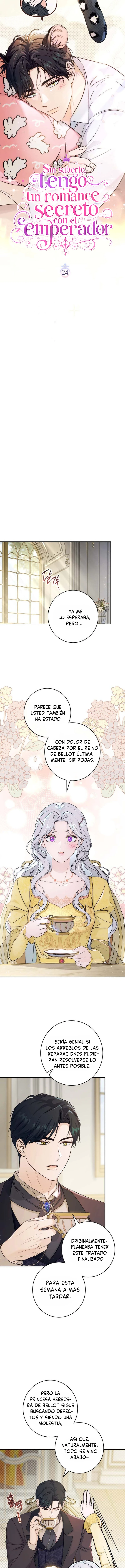 Sin saberlo, tengo un romance secreto con el emperador Capítulo 24 - Page 5