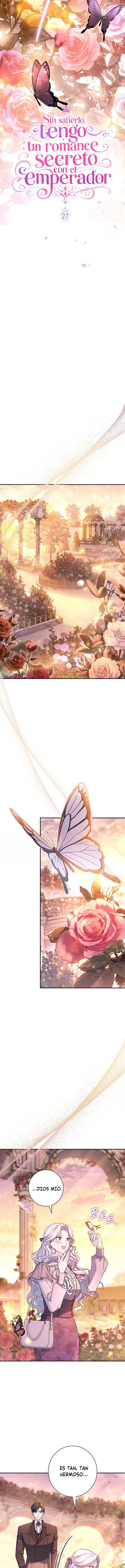 Sin saberlo, tengo un romance secreto con el emperador Capítulo 27 - Page 6
