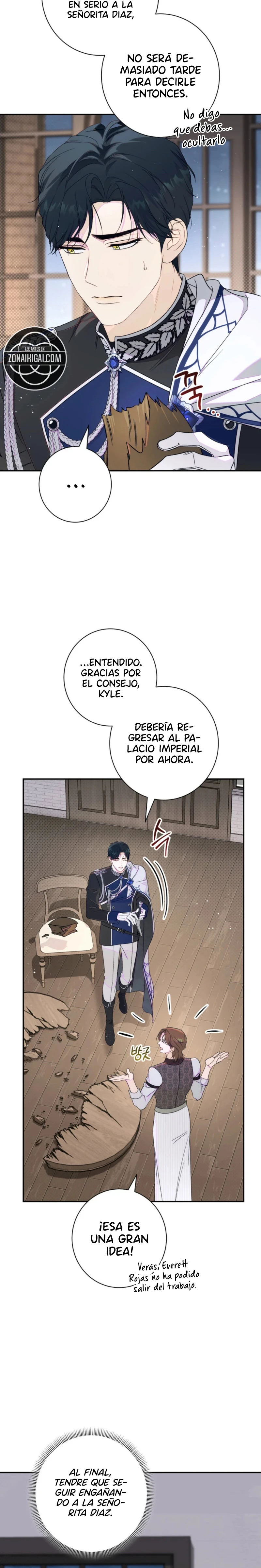 Sin saberlo, tengo un romance secreto con el emperador Capítulo 29 - Page 22