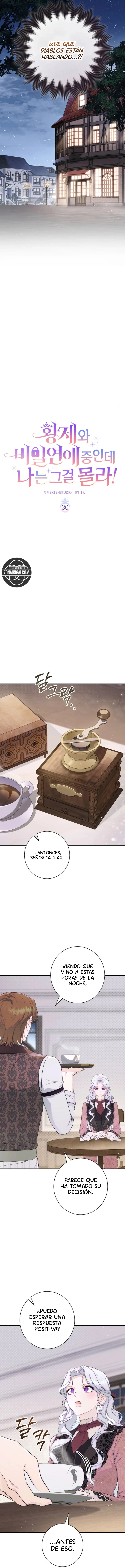Sin saberlo, tengo un romance secreto con el emperador Capítulo 30 - Page 9