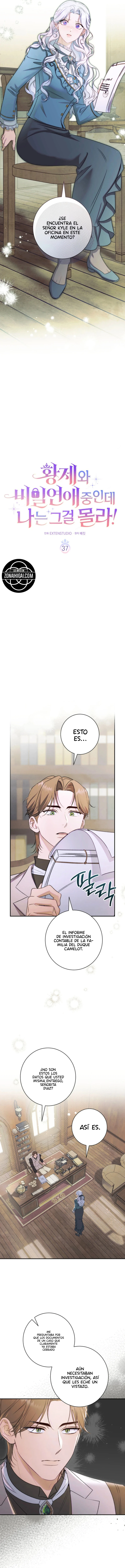 Sin saberlo, tengo un romance secreto con el emperador Capítulo 37 - Page 5
