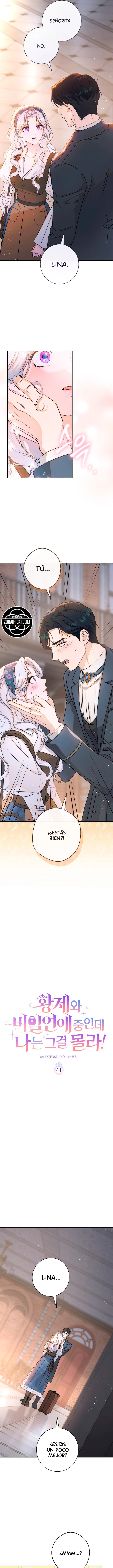 Sin saberlo, tengo un romance secreto con el emperador Capítulo 41 - Page 9
