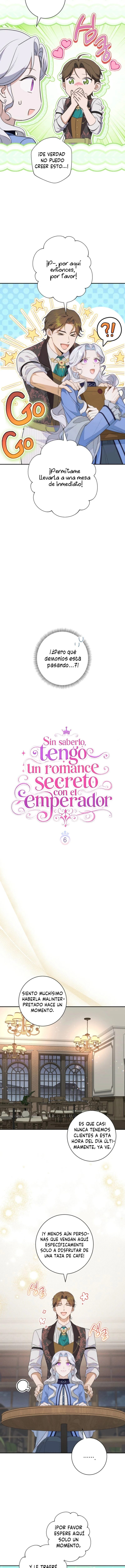 Sin saberlo, tengo un romance secreto con el emperador Capítulo 6 - Page 3