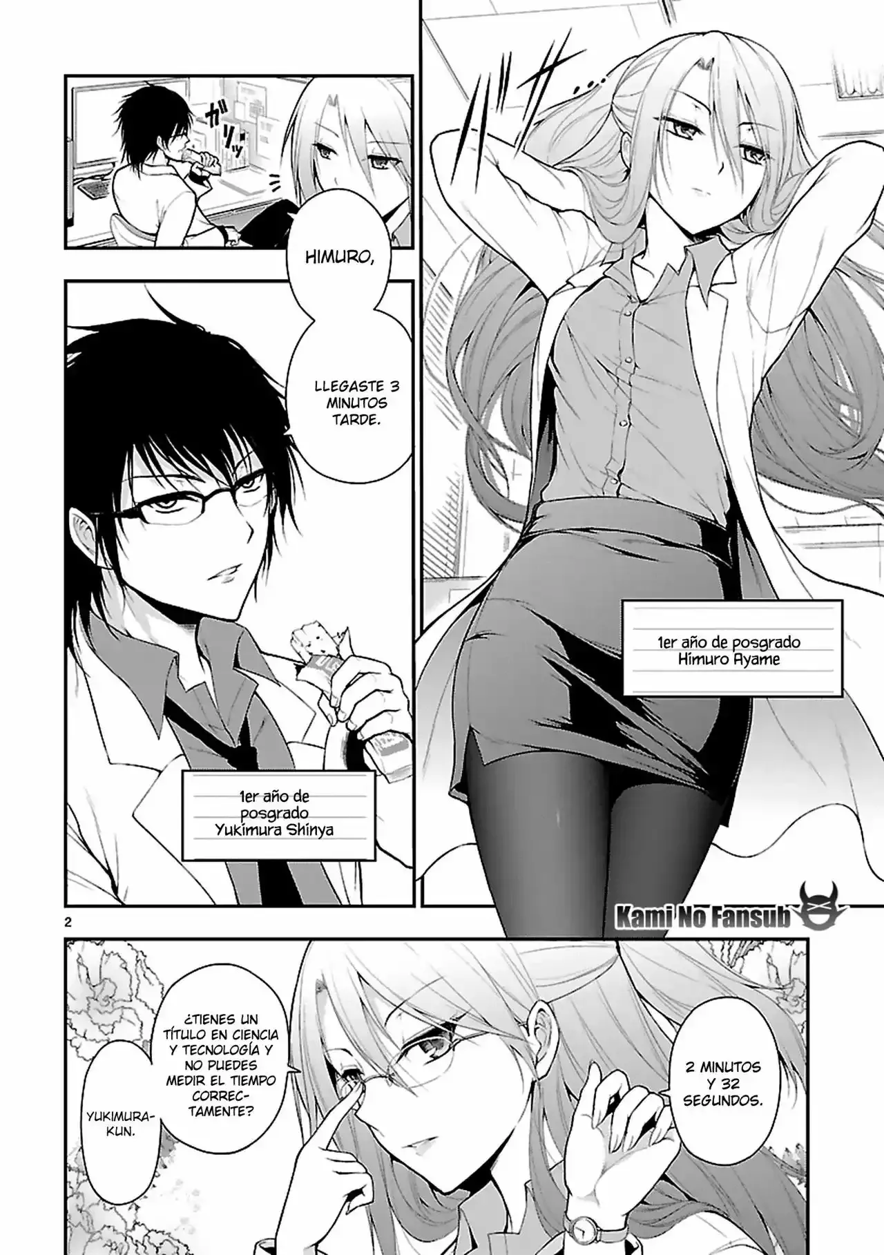 Rikei ga Koi ni Ochita no de Shoumeishitemita Capítulo 1 - Page 3