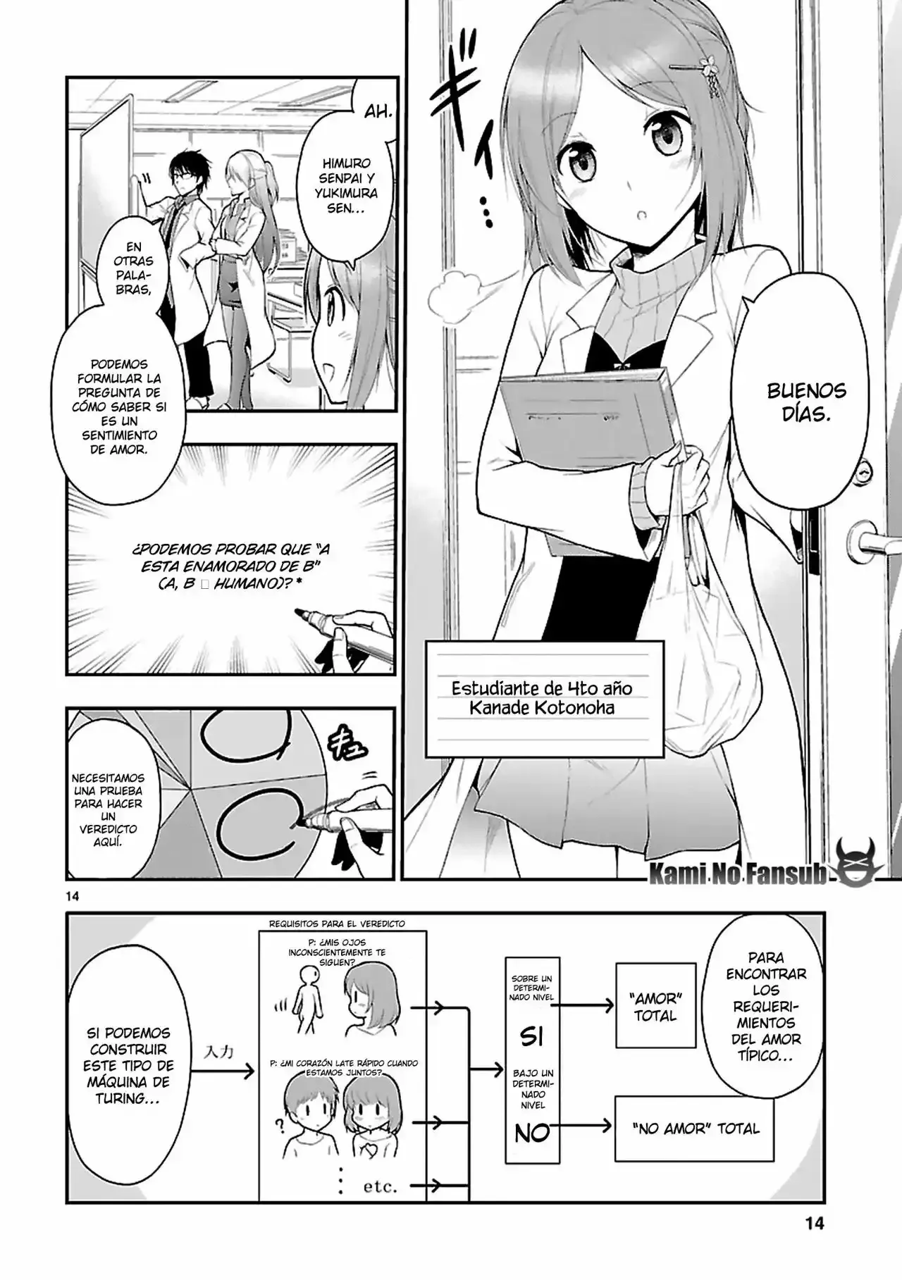 Rikei ga Koi ni Ochita no de Shoumeishitemita Capítulo 1 - Page 14