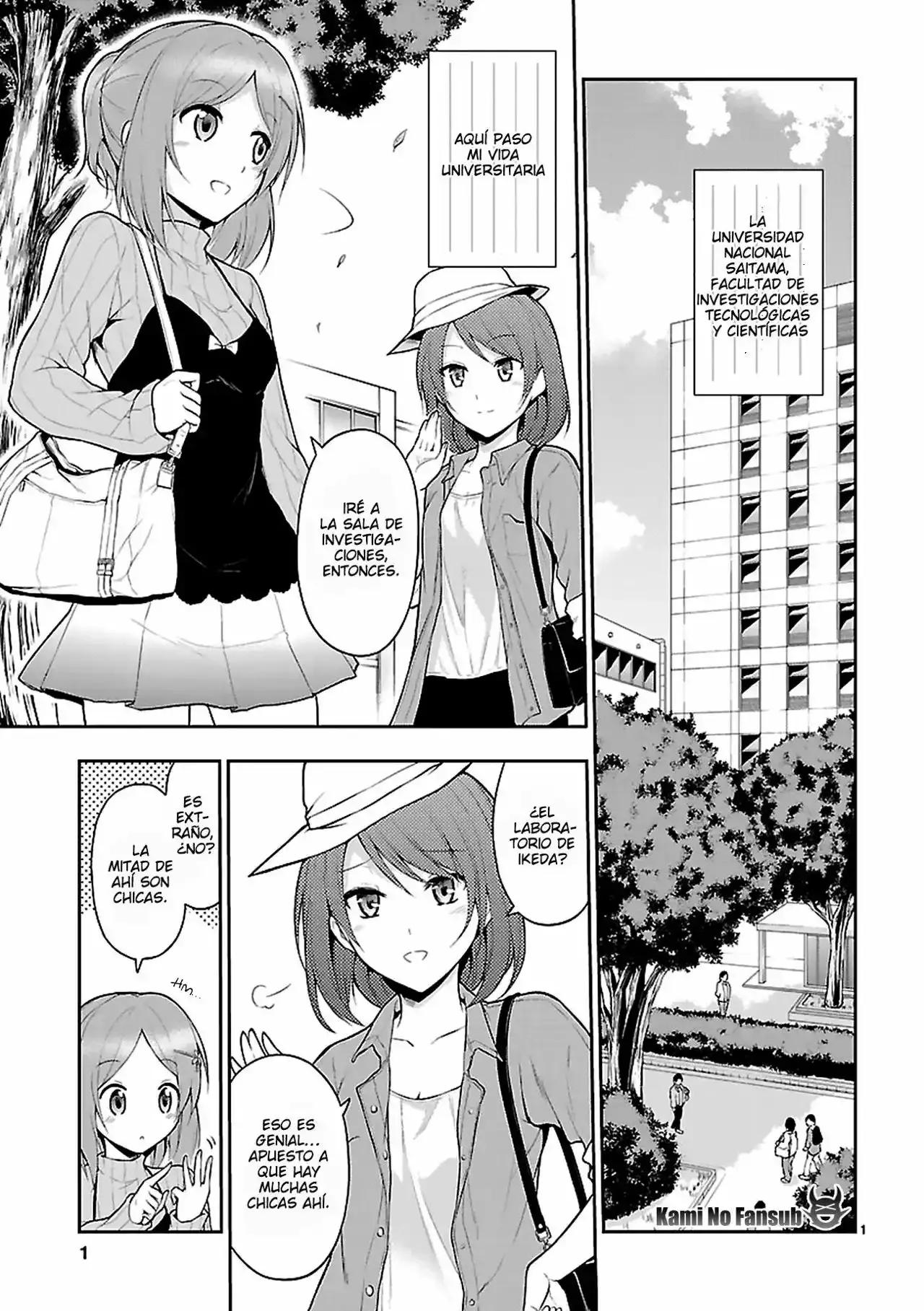 Rikei ga Koi ni Ochita no de Shoumeishitemita Capítulo 3 - Page 2