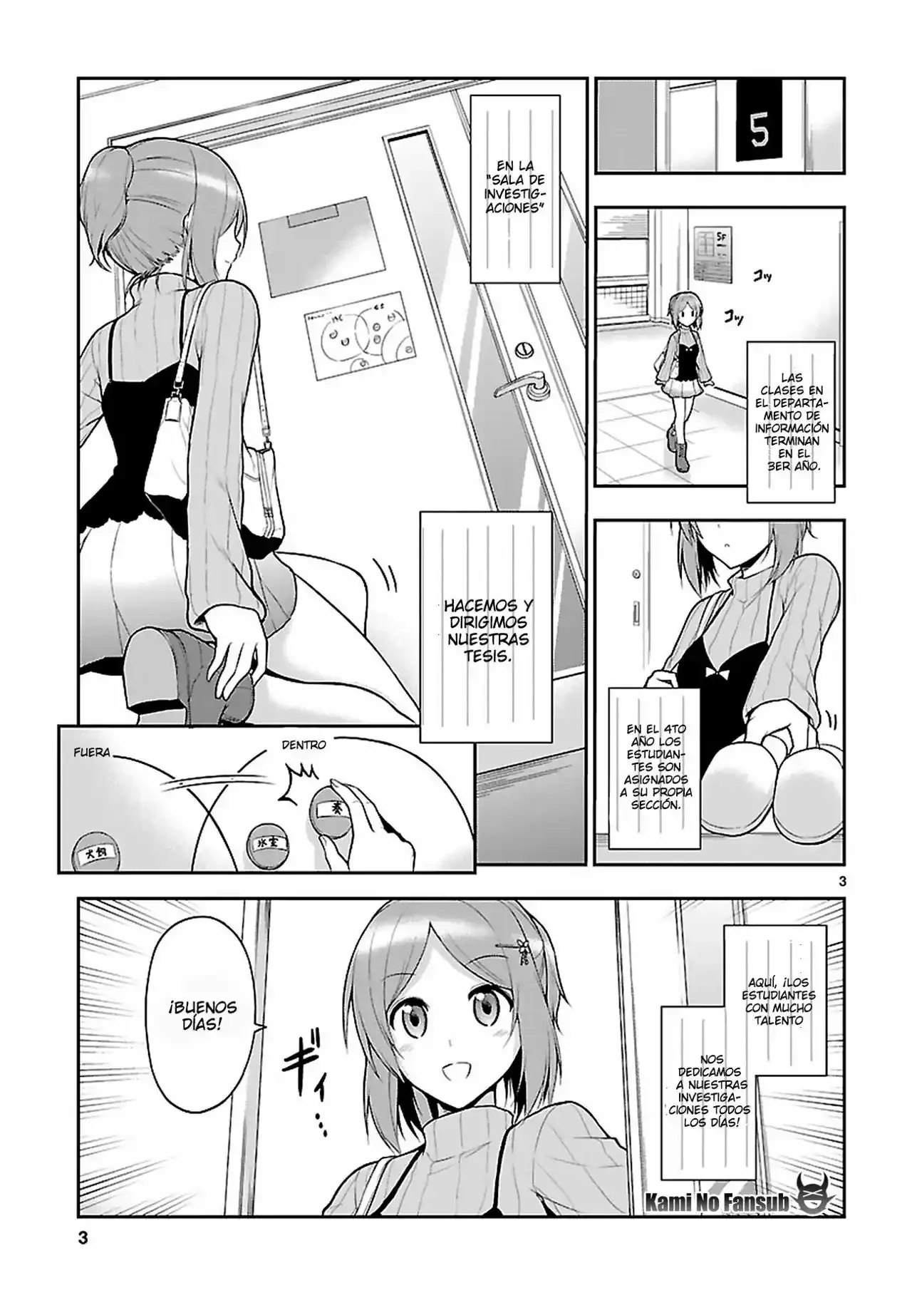 Rikei ga Koi ni Ochita no de Shoumeishitemita Capítulo 3 - Page 4