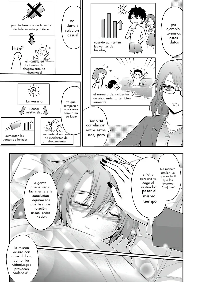 Rikei ga Koi ni Ochita no de Shoumeishitemita Capítulo 34.5 - Page 7