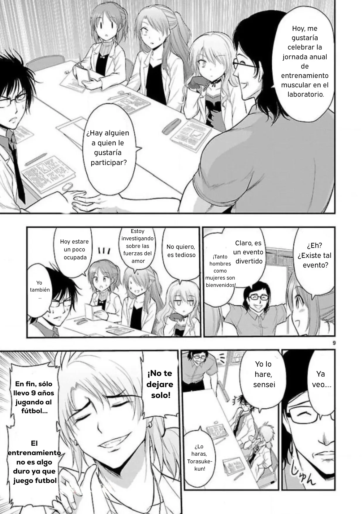 Rikei ga Koi ni Ochita no de Shoumeishitemita Capítulo 38 - Page 9