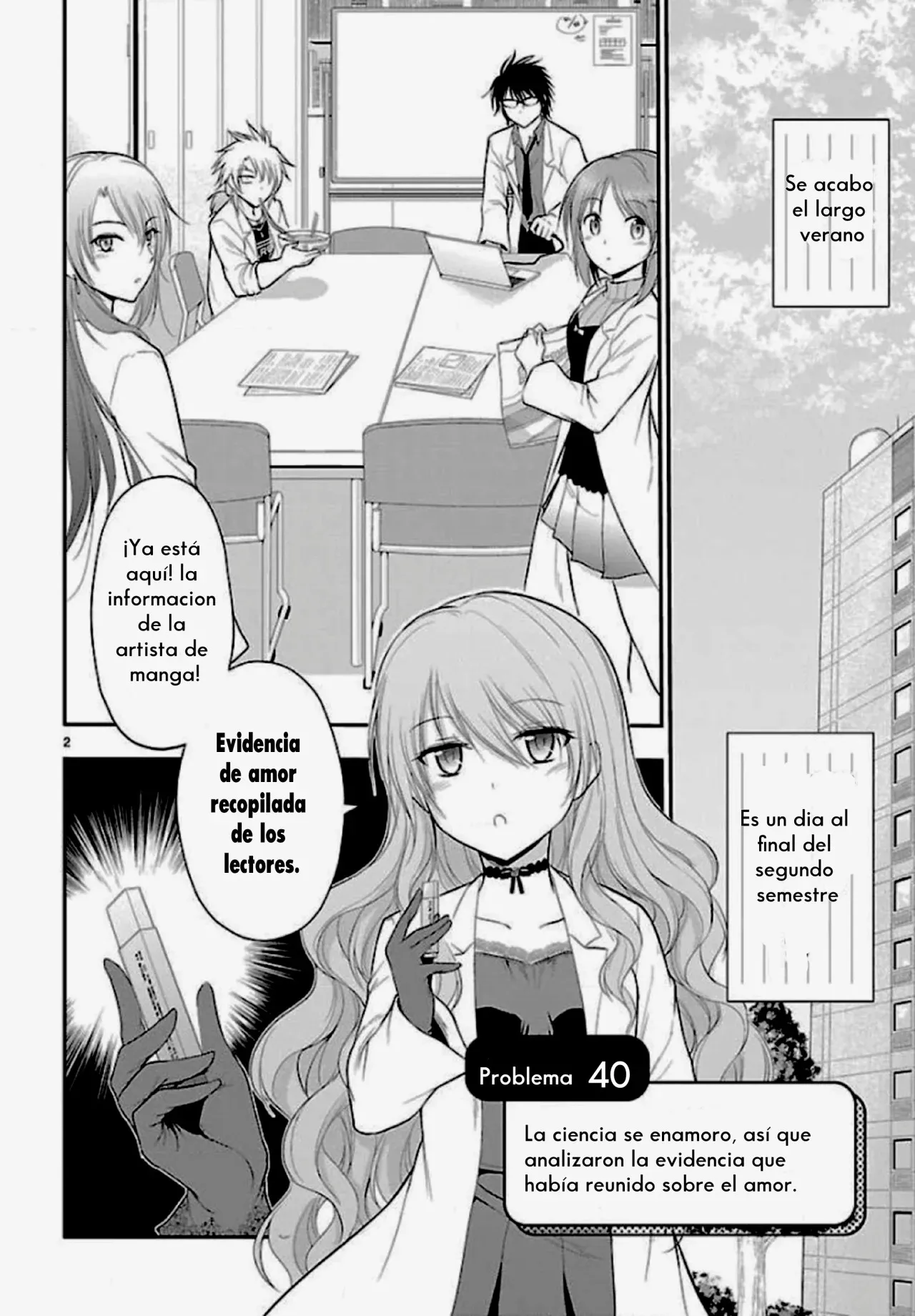 Rikei ga Koi ni Ochita no de Shoumeishitemita Capítulo 40 - Page 2
