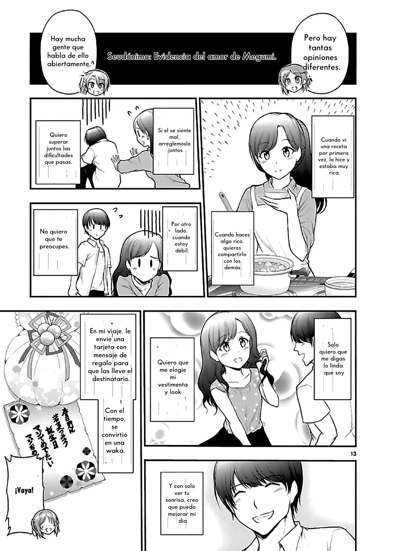 Rikei ga Koi ni Ochita no de Shoumeishitemita Capítulo 40 - Page 14