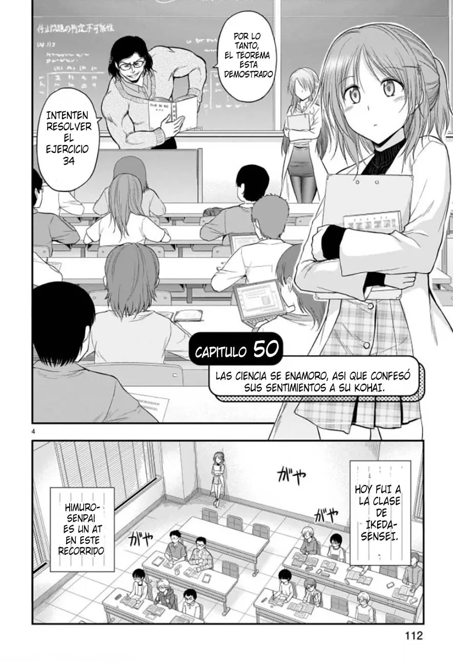 Rikei ga Koi ni Ochita no de Shoumeishitemita Capítulo 50 - Page 4