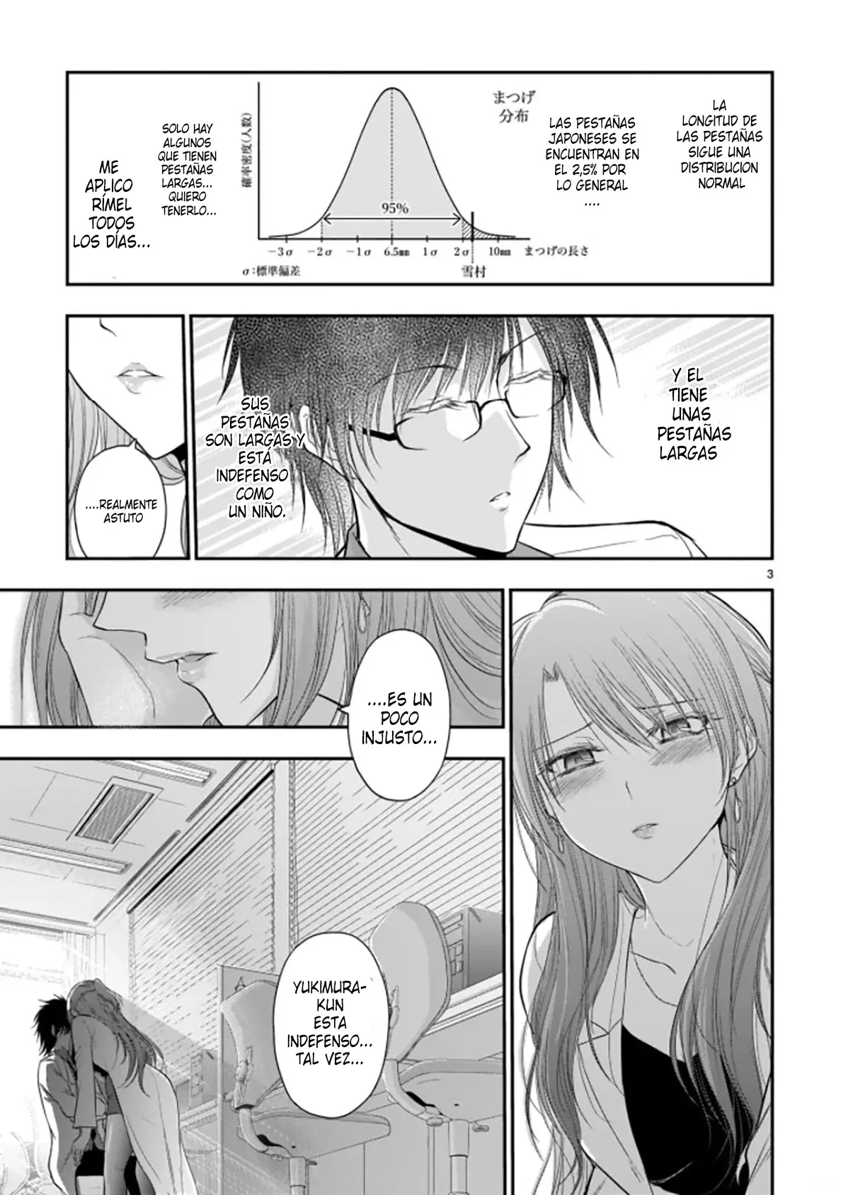 Rikei ga Koi ni Ochita no de Shoumeishitemita Capítulo 53.5 - Page 3