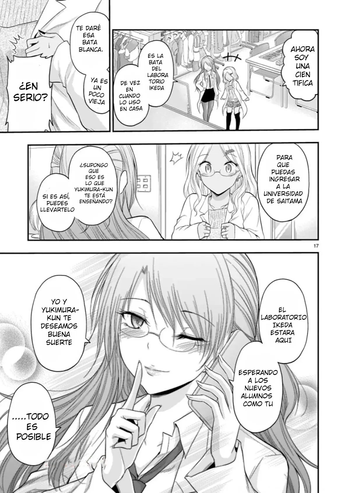 Rikei ga Koi ni Ochita no de Shoumeishitemita Capítulo 56 - Page 17