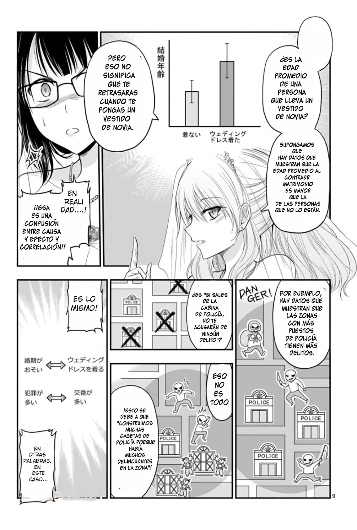 Rikei ga Koi ni Ochita no de Shoumeishitemita Capítulo 57 - Page 9