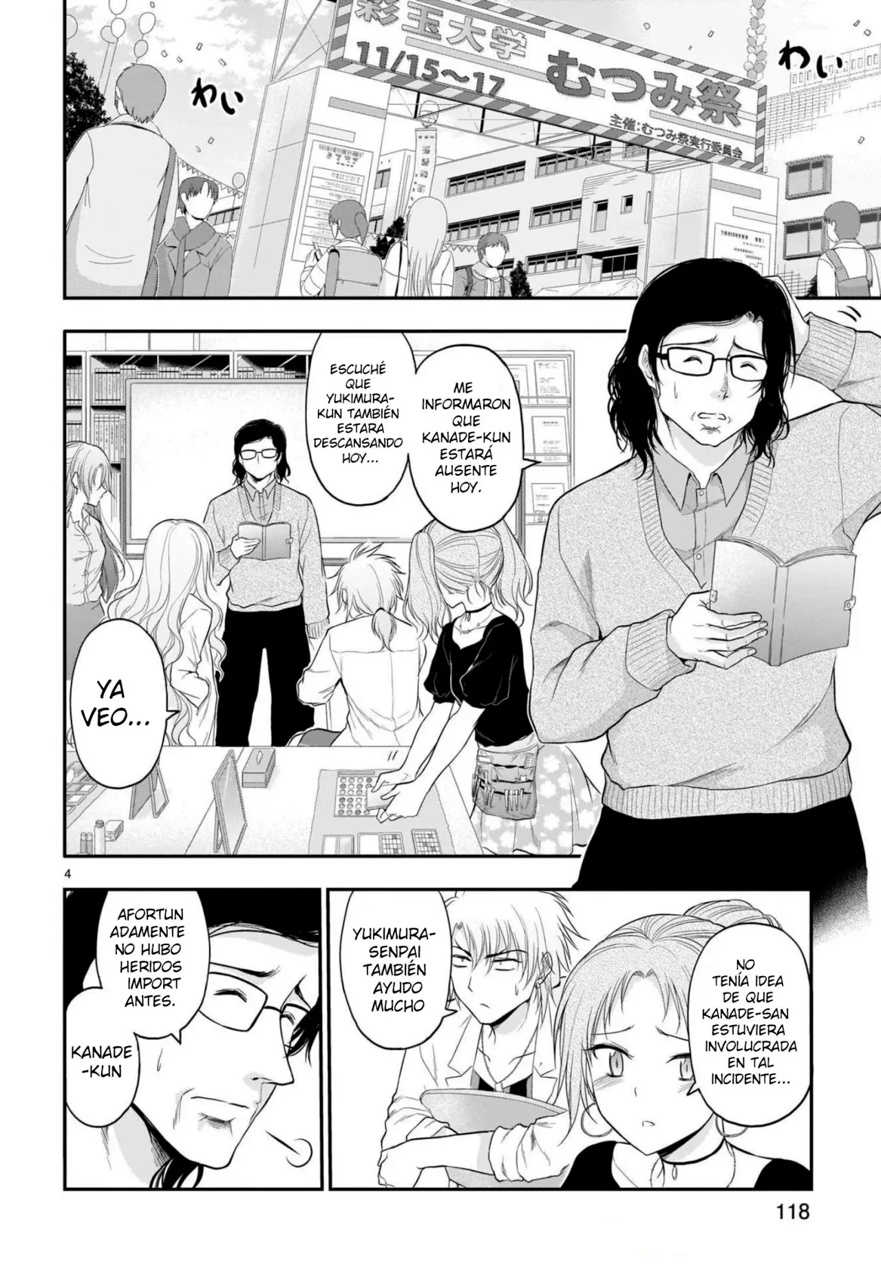 Rikei ga Koi ni Ochita no de Shoumeishitemita Capítulo 62 - Page 4