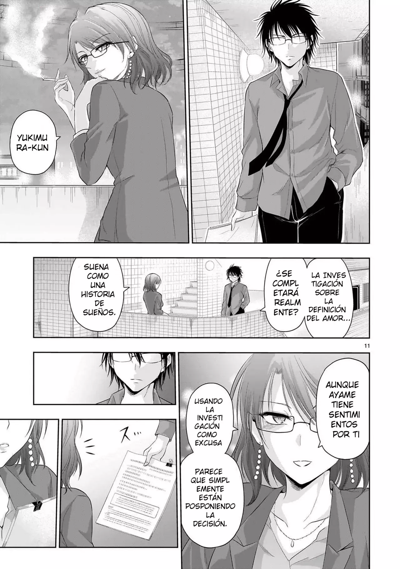 Rikei ga Koi ni Ochita no de Shoumeishitemita Capítulo 95 - Page 11