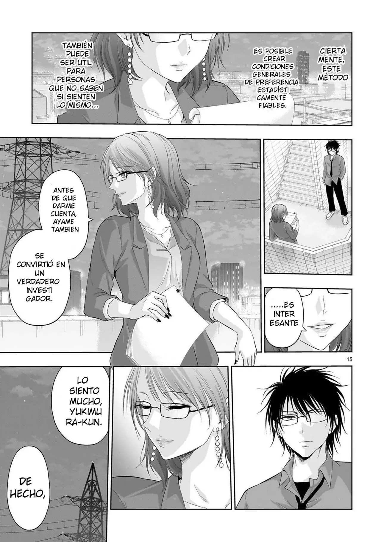 Rikei ga Koi ni Ochita no de Shoumeishitemita Capítulo 95 - Page 14