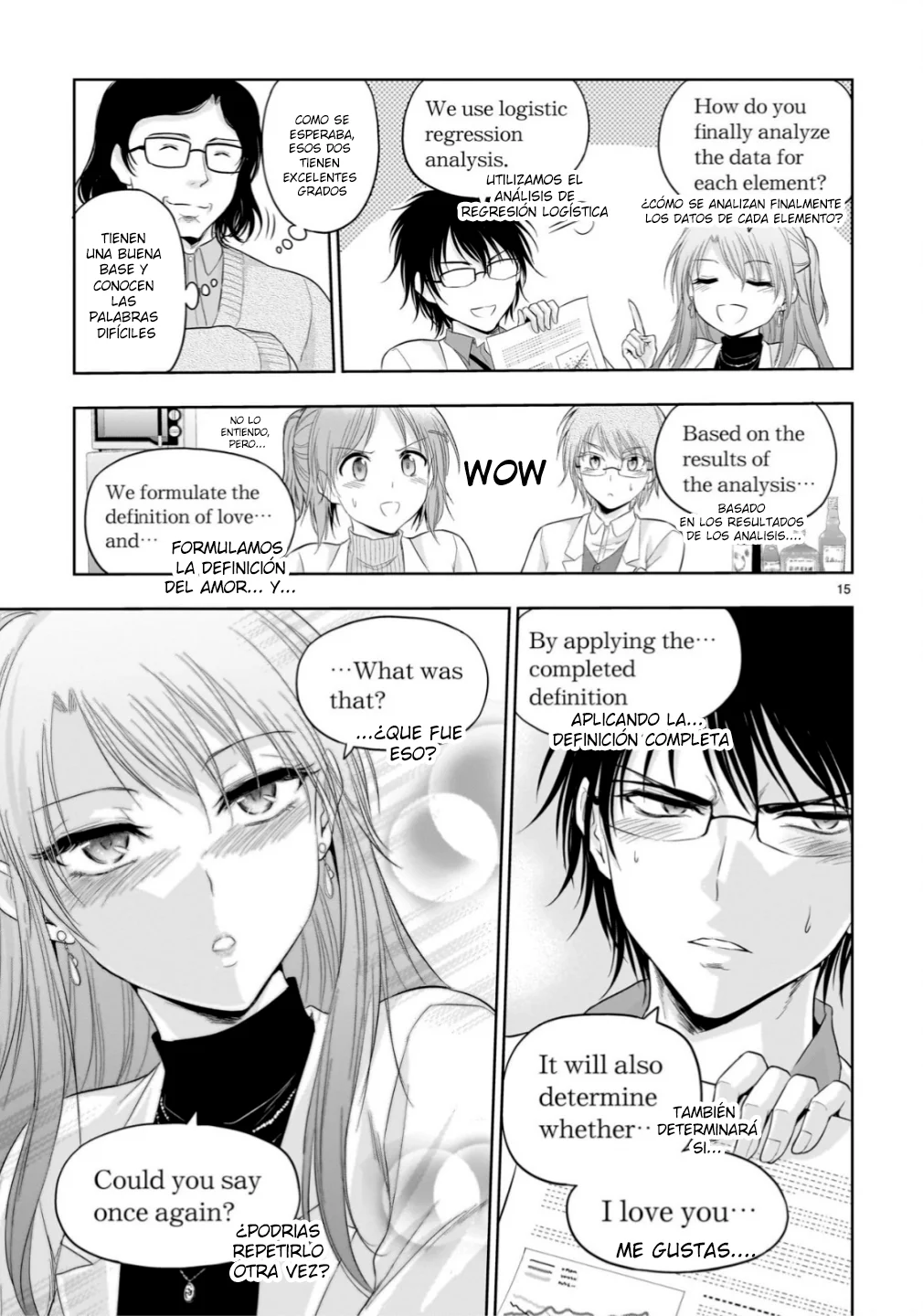 Rikei ga Koi ni Ochita no de Shoumeishitemita Capítulo 98 - Page 14