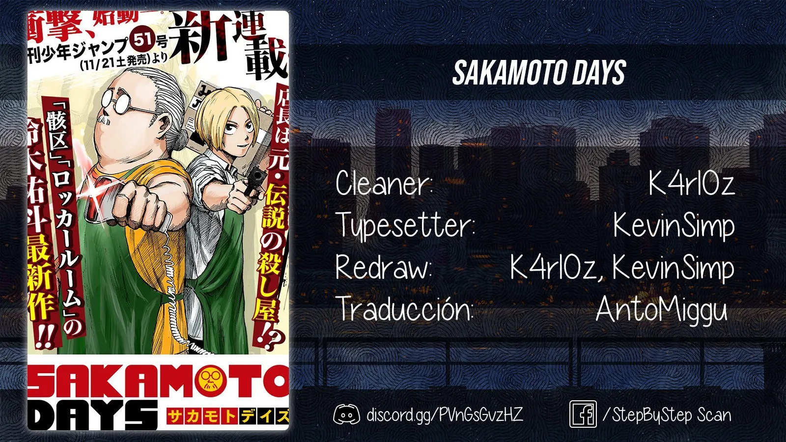 Sakamoto Days Capítulo 11 - Page 1