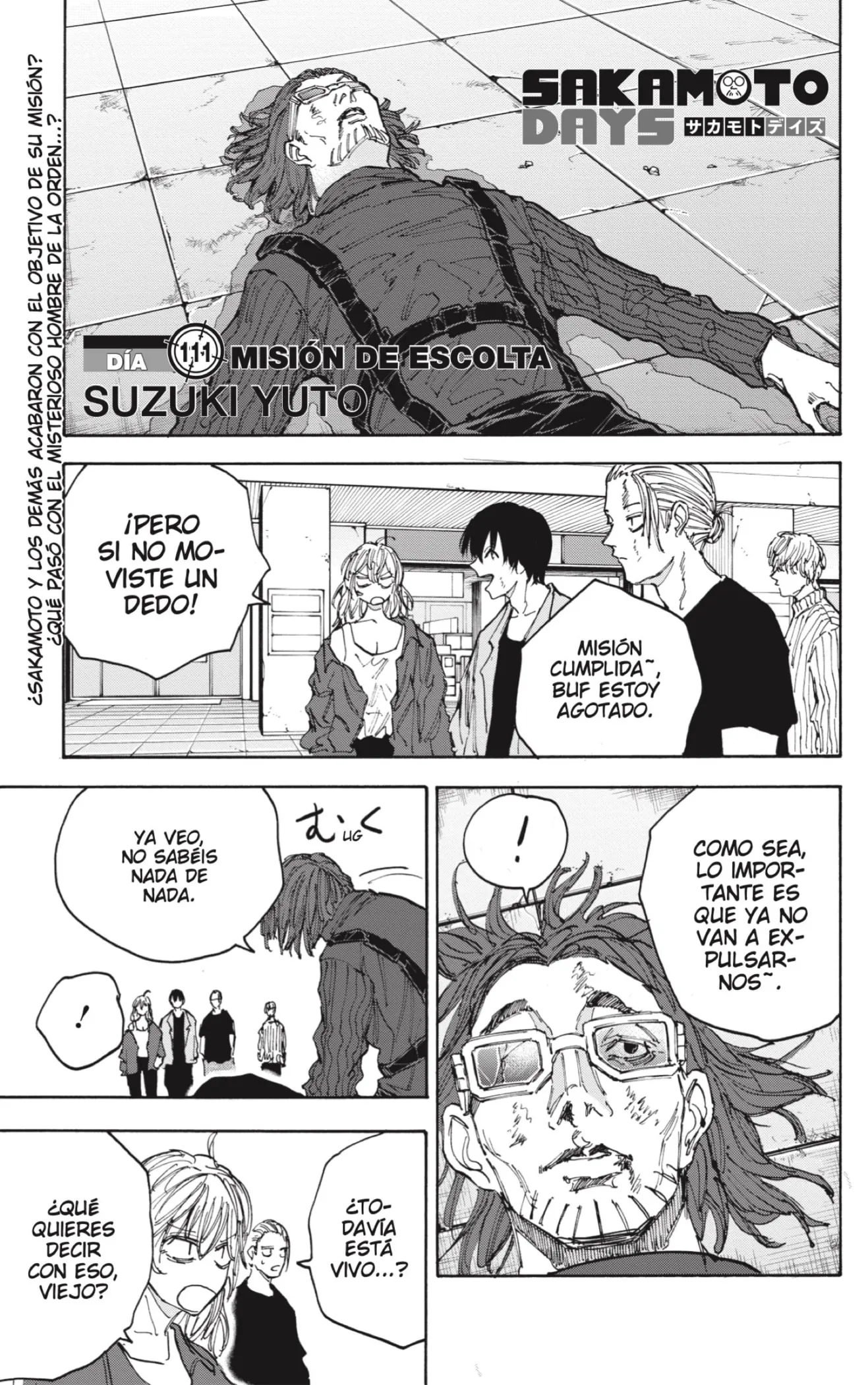 Sakamoto Days Capítulo 111 - Page 1