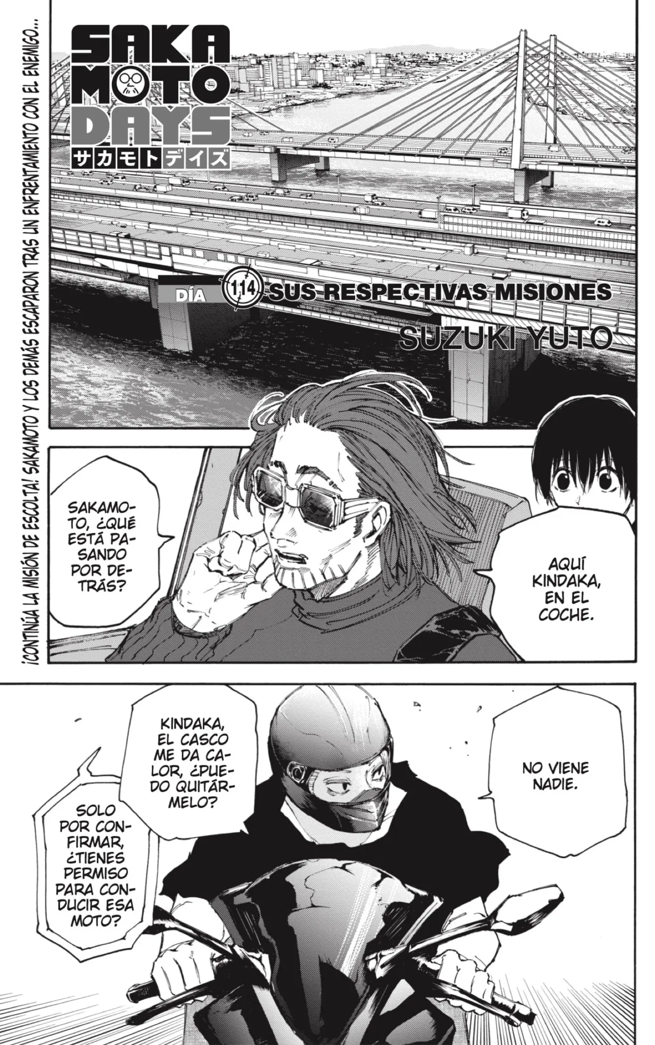 Sakamoto Days Capítulo 114 - Page 1