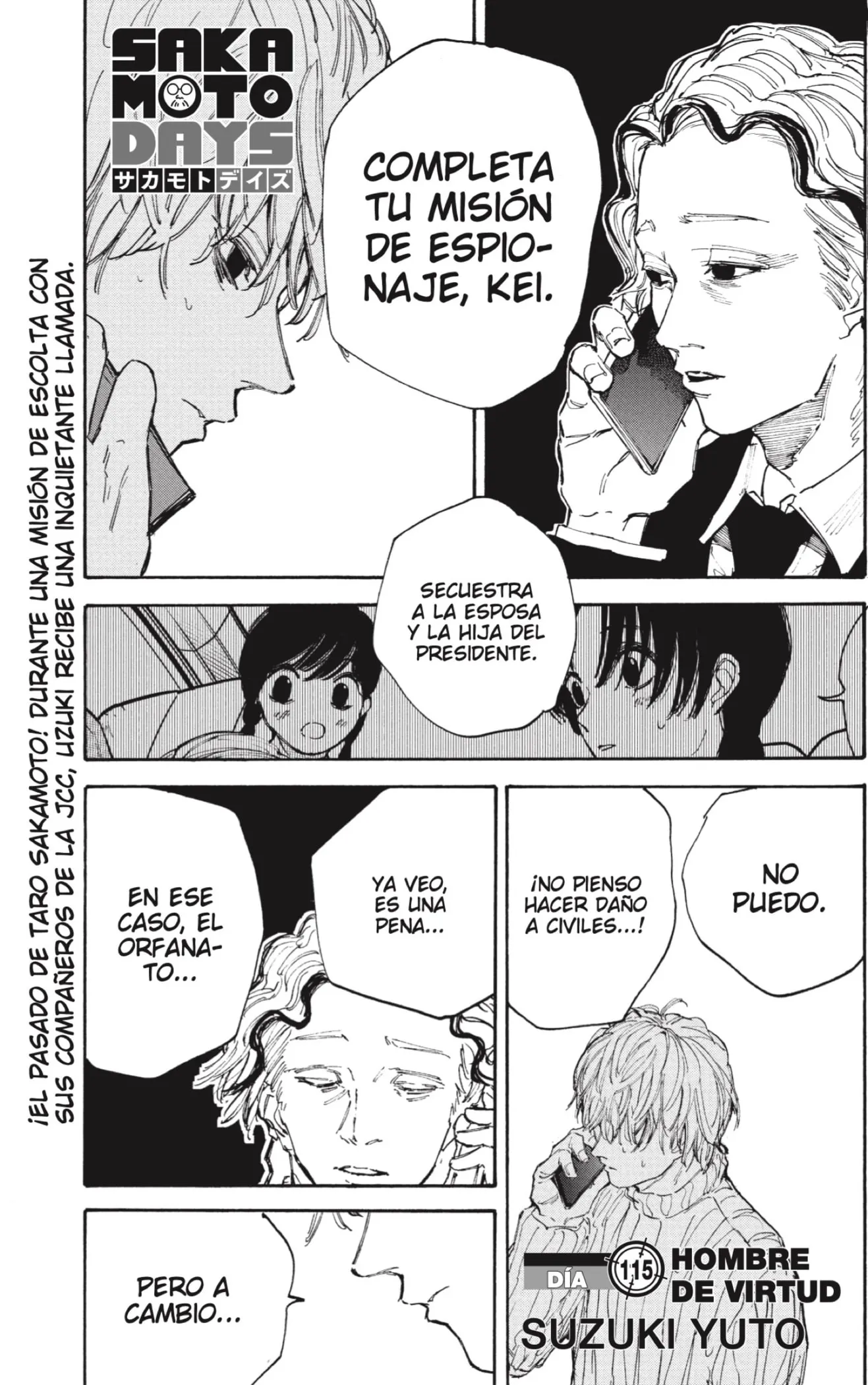 Sakamoto Days Capítulo 115 - Page 1