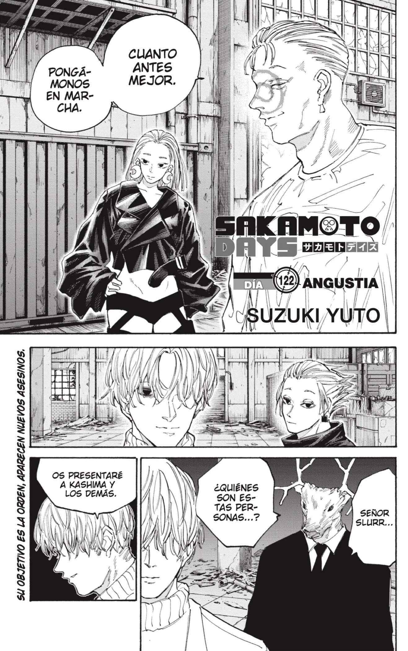 Sakamoto Days Capítulo 122 - Page 1