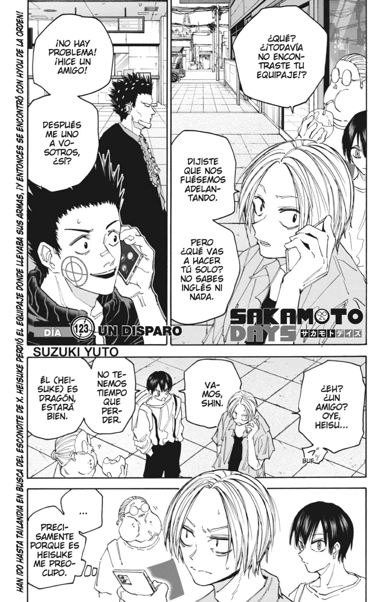 Sakamoto Days Capítulo 123 - Page 1