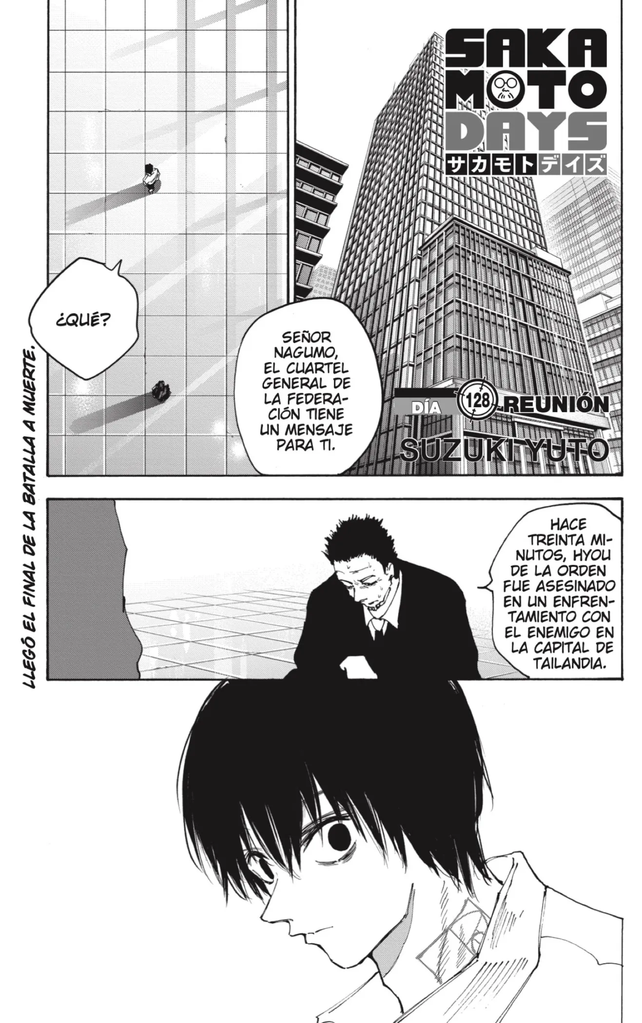 Sakamoto Days Capítulo 128 - Page 1