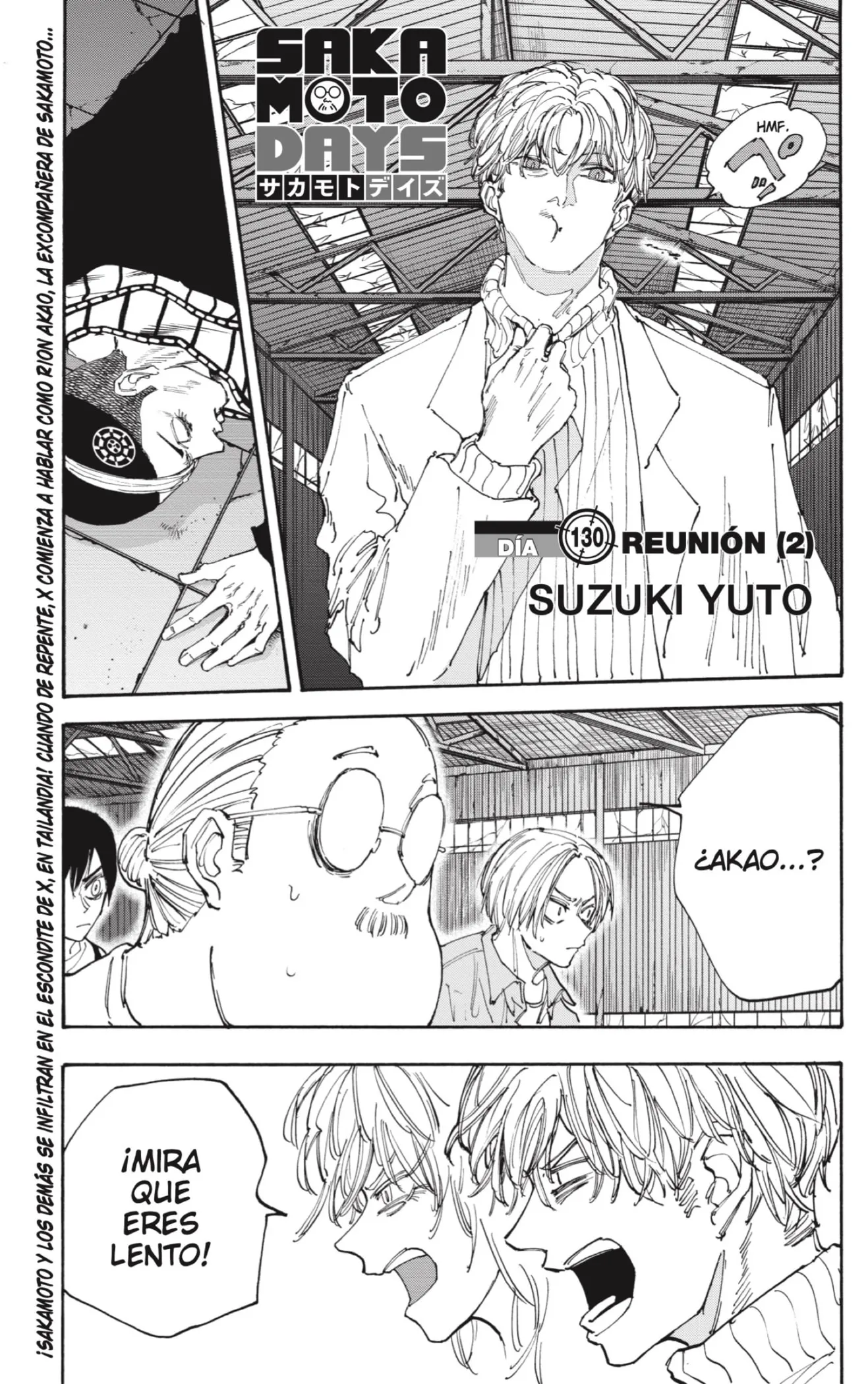 Sakamoto Days Capítulo 130 - Page 1