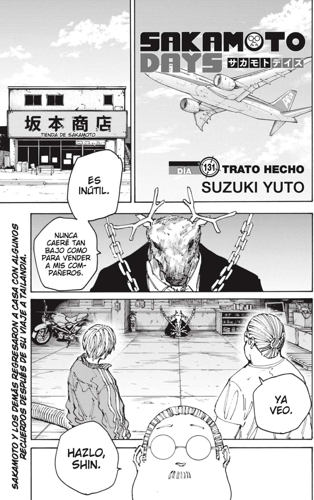 Sakamoto Days Capítulo 131 - Page 1