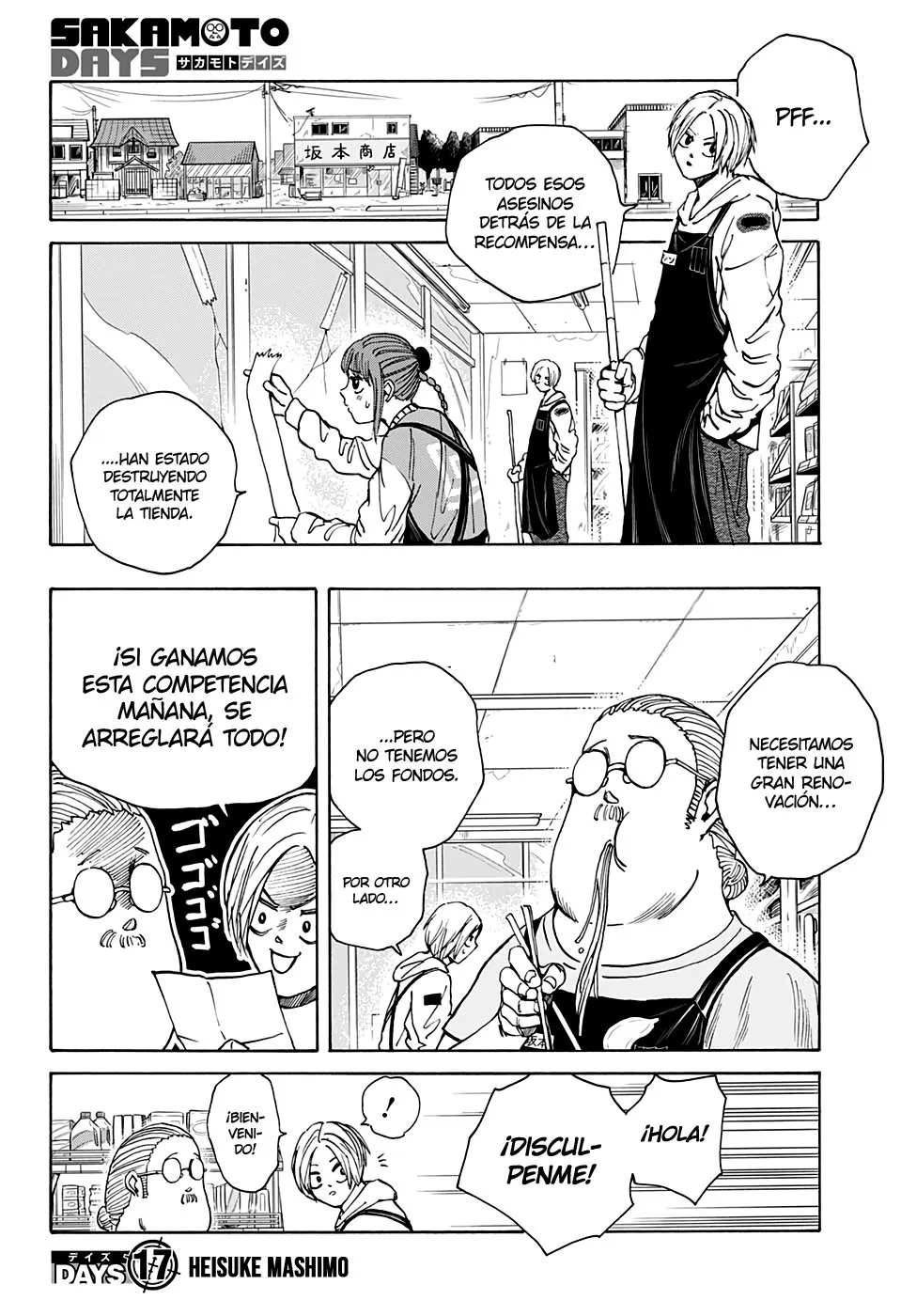Sakamoto Days Capítulo 17 - Page 3