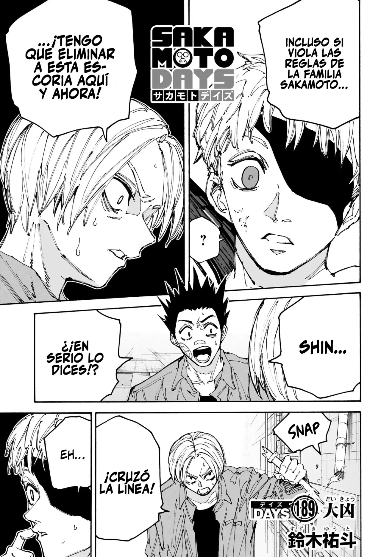 Sakamoto Days Capítulo 189 - Page 2