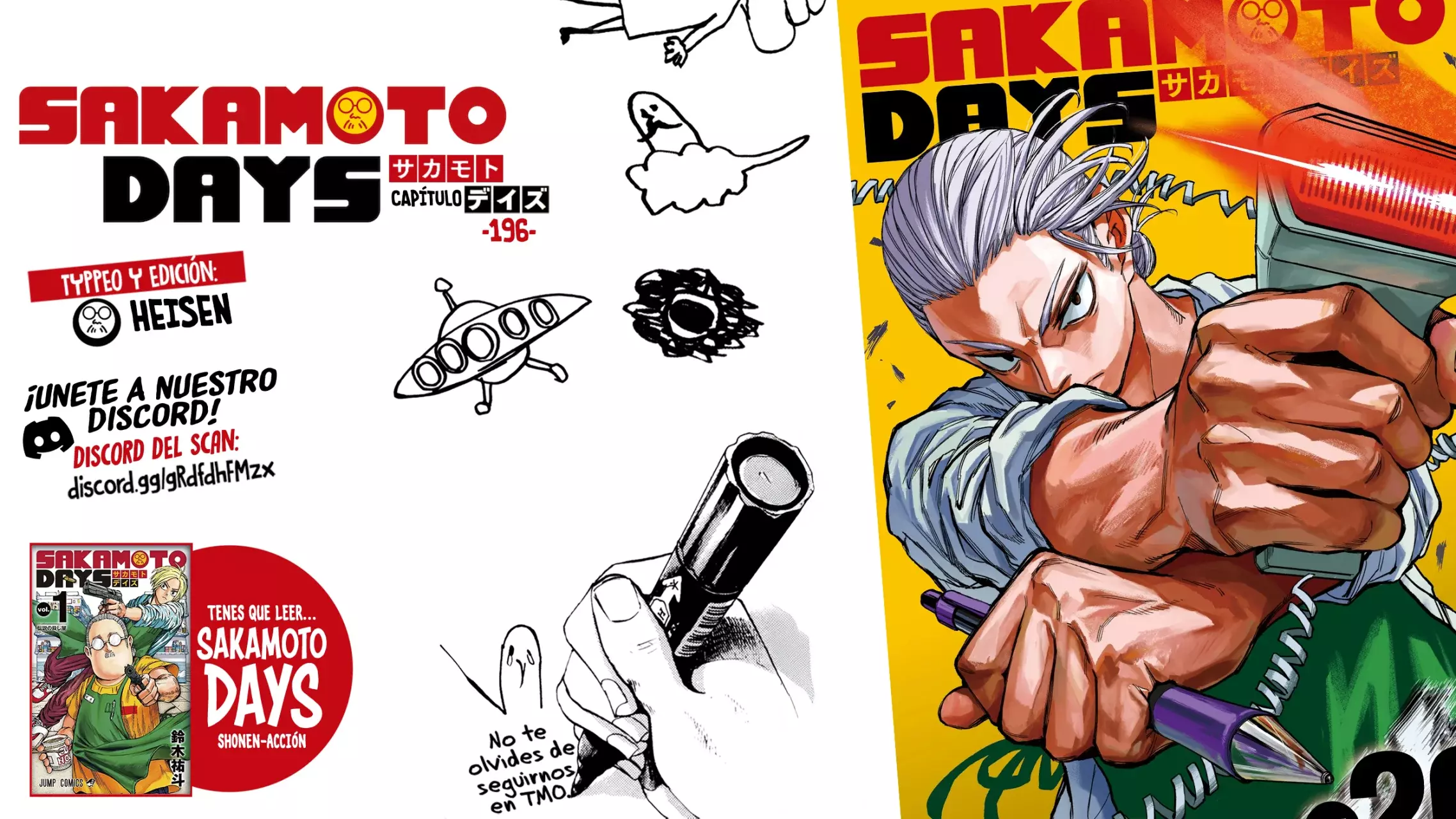 Sakamoto Days Capítulo 196 - Page 1