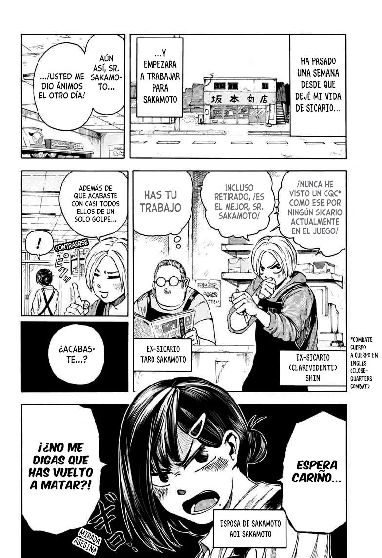 Sakamoto Days Capítulo 2 - Page 3